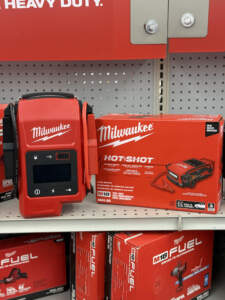 milwaukee hot shot m18 jump start